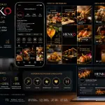 Mockup redes sociales henko
